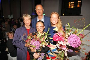 Austrian Fashion Awards 2015_Gudrun Schreiber, Andreas Mailath-Pokorny, Jackie Lee, Marina Hoermanseder