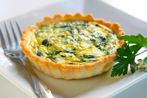 Spinat Quiche Mit Gorgonzola Wellness Magazin The Way Of Life